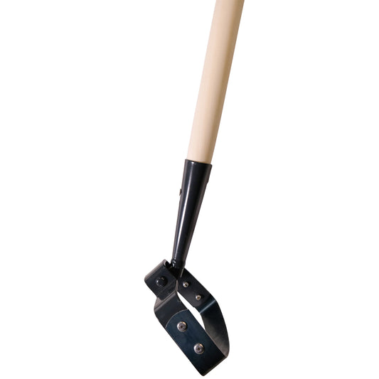 German Oscillating Stirrup Hoe - 5.5" with 63" wood Handle