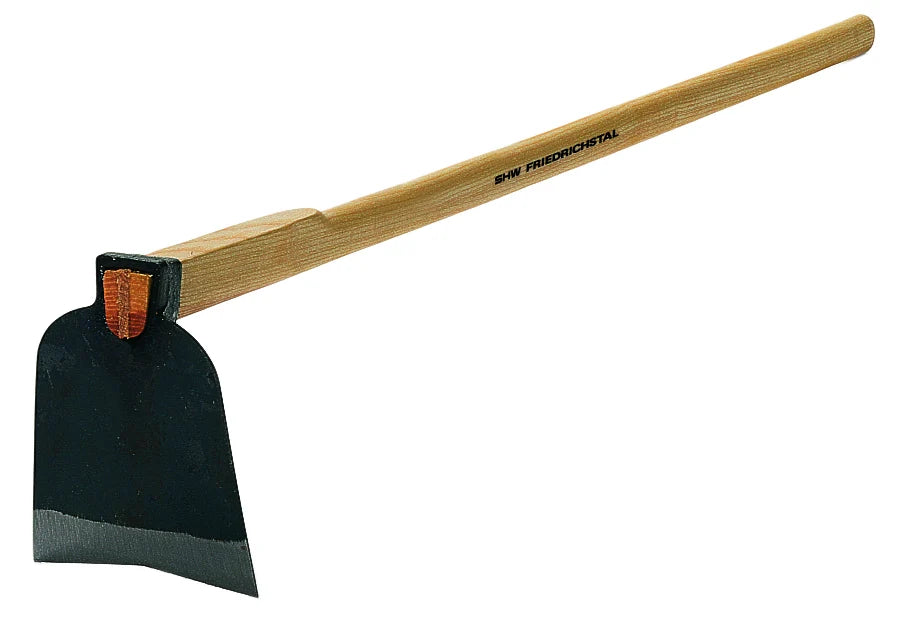 Curved Edge Hoe 21oz - 7"x 6" with 53" Ash Handle