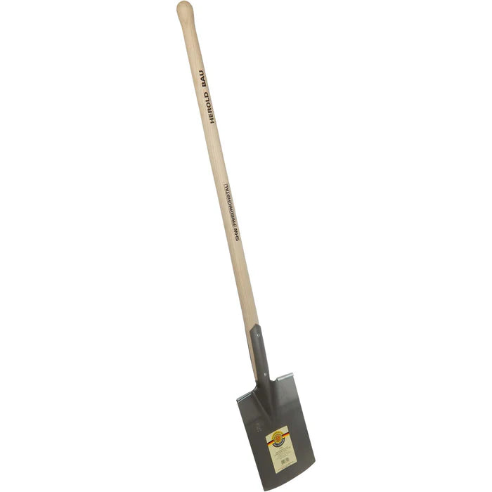 German Carbon Steel Spade with Knob Handle