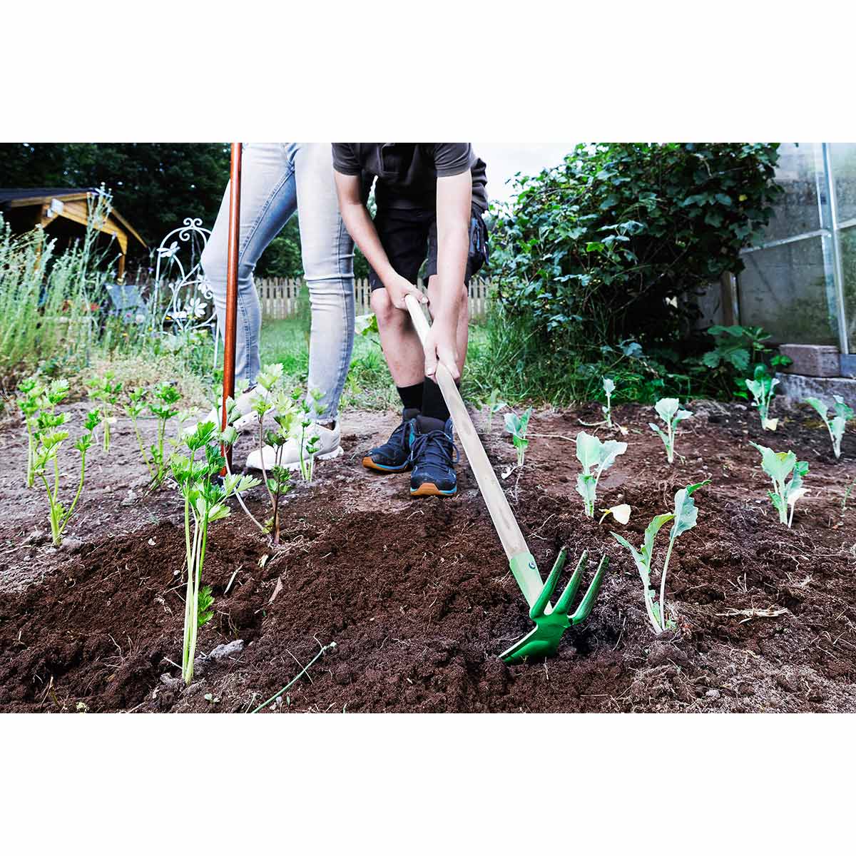 Children's Garden Hoe with 3 Prongs