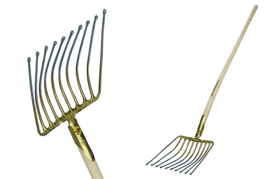 Heavy Duty Gravel/Chip Fork 14"x 10" with 51" Ash Handle